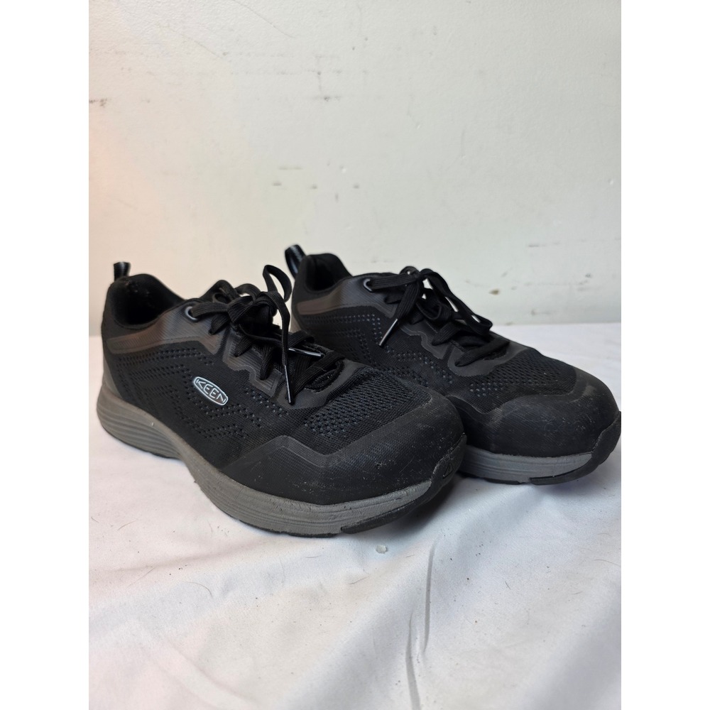 Keen Utility Vista Energy Carbon Fiber Toe Work Shoes Black Womens 8W EH SR